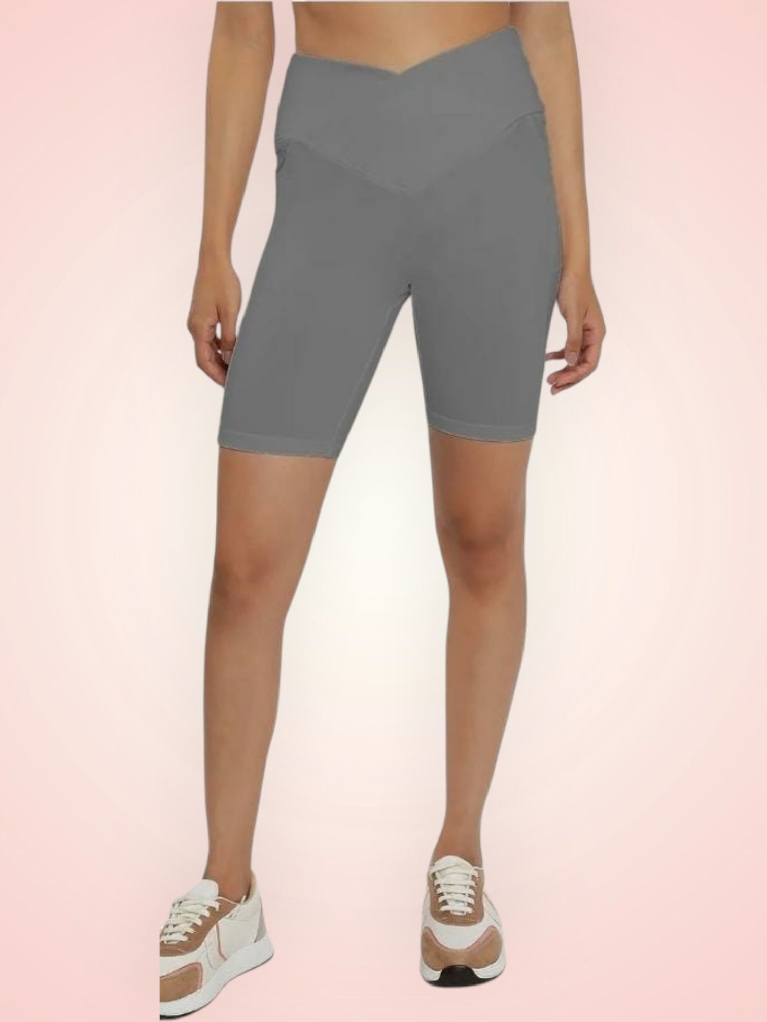 Solid Women Grey Tights-image-48