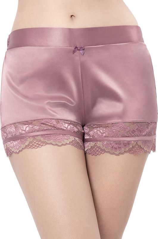 amante Solid Women Purple Basic Shorts-picture-28