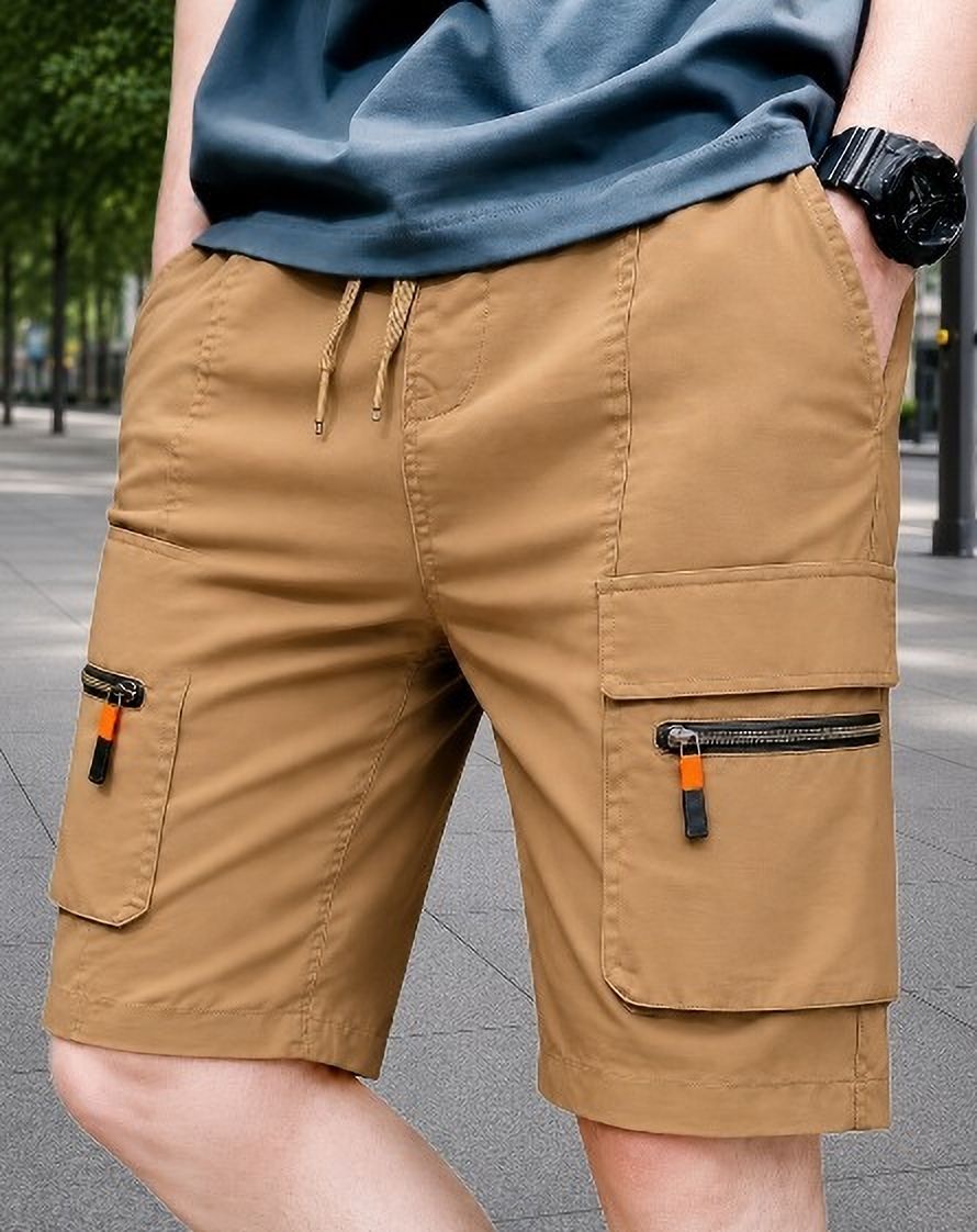 tyrell Solid Men Multicolor Cargo Shorts-picture-18