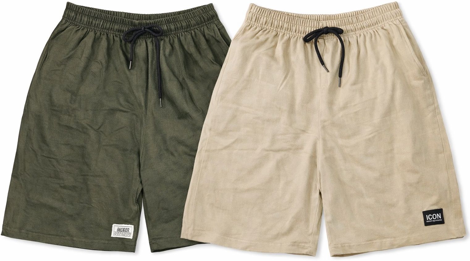 metronaut Pack of 2 Self Design Men Multicolor Casual Shorts-picture-43
