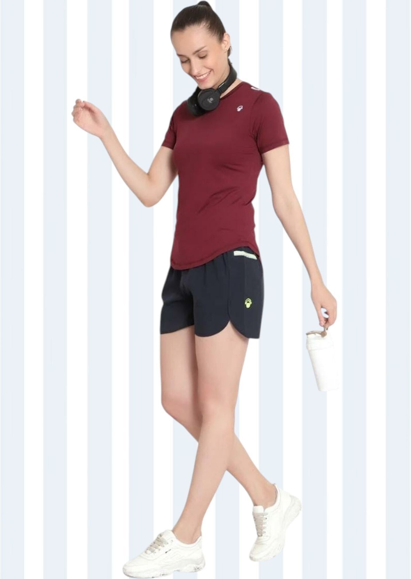 wearjukboxx Solid Women Dark Blue Tights-picture-15