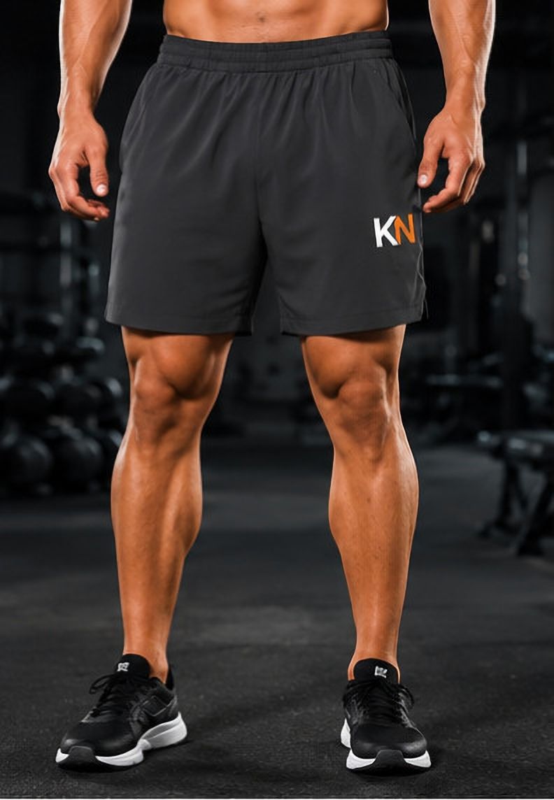 somilgarments Solid Men Dark Grey Gym Shorts, Sports Shorts, Running Shorts-picture-19