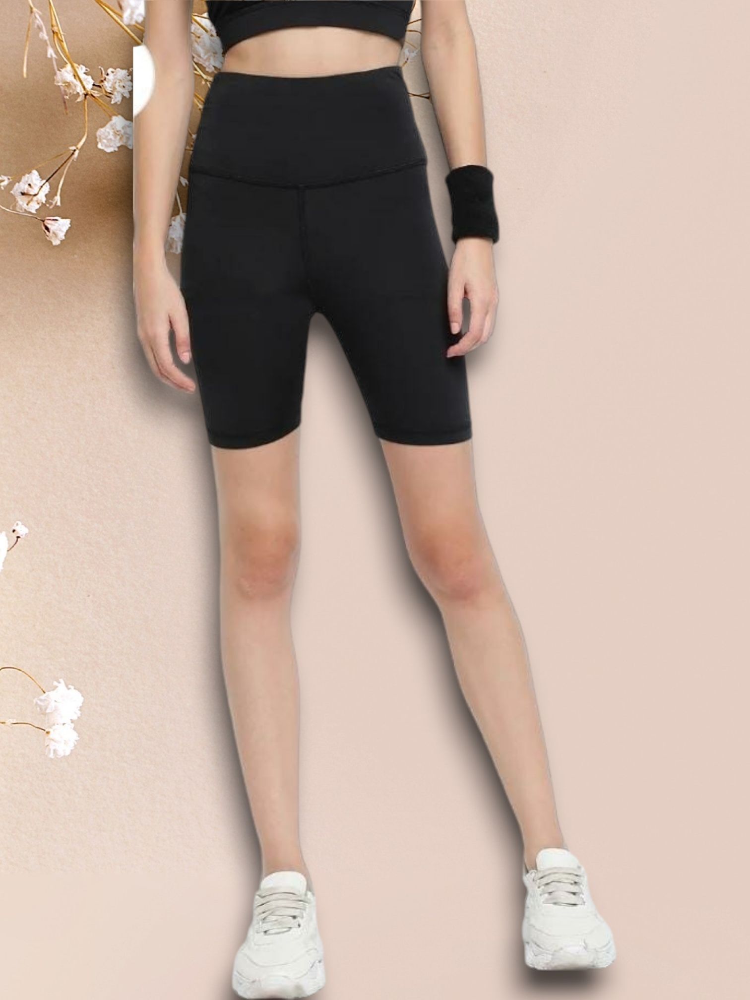 wearjukboxx Solid Women Black Tights-picture-24