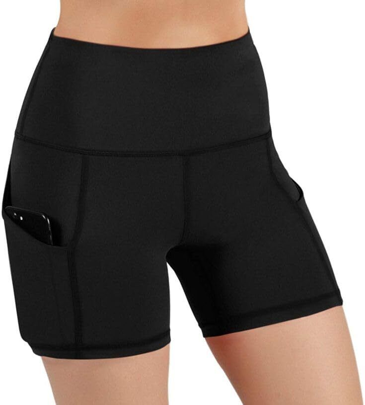 crabina Solid Women Black Casual Shorts-picture-10