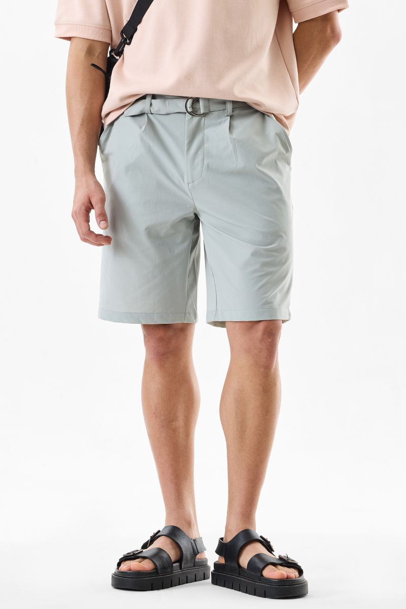 snitch Solid Men Grey Casual Shorts-picture-13