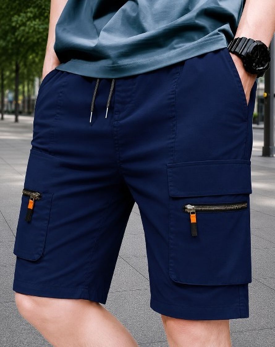tyrell Solid Men Multicolor Cargo Shorts-picture-22