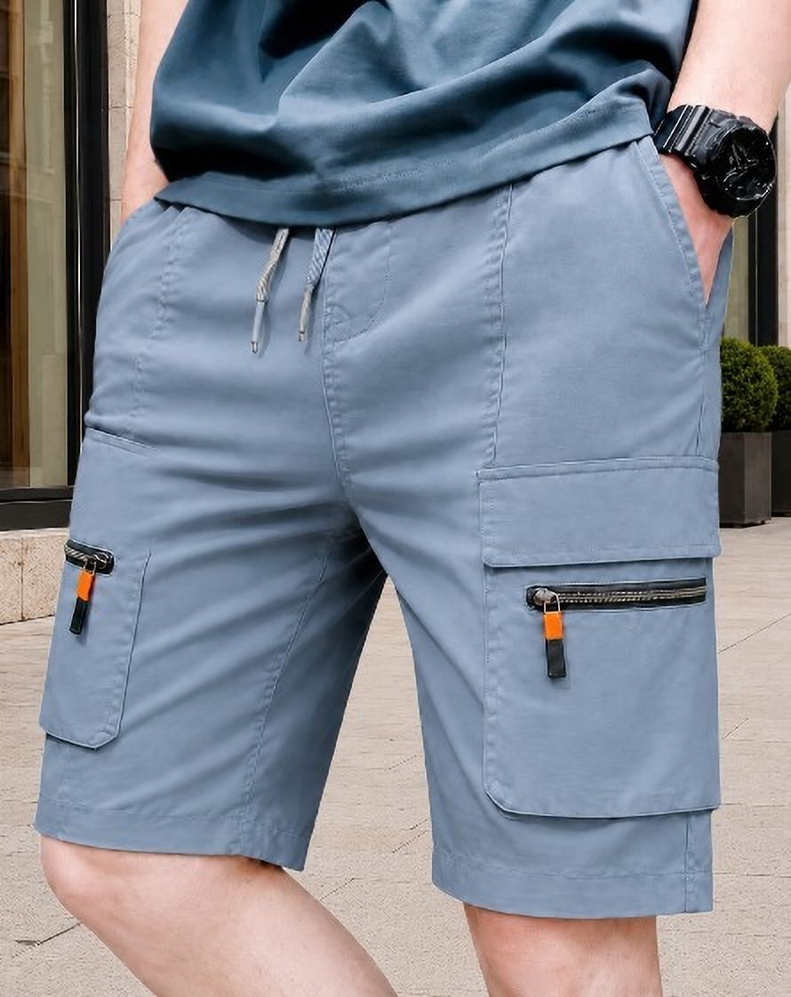 tyrell Solid Men Multicolor Cargo Shorts-picture-42