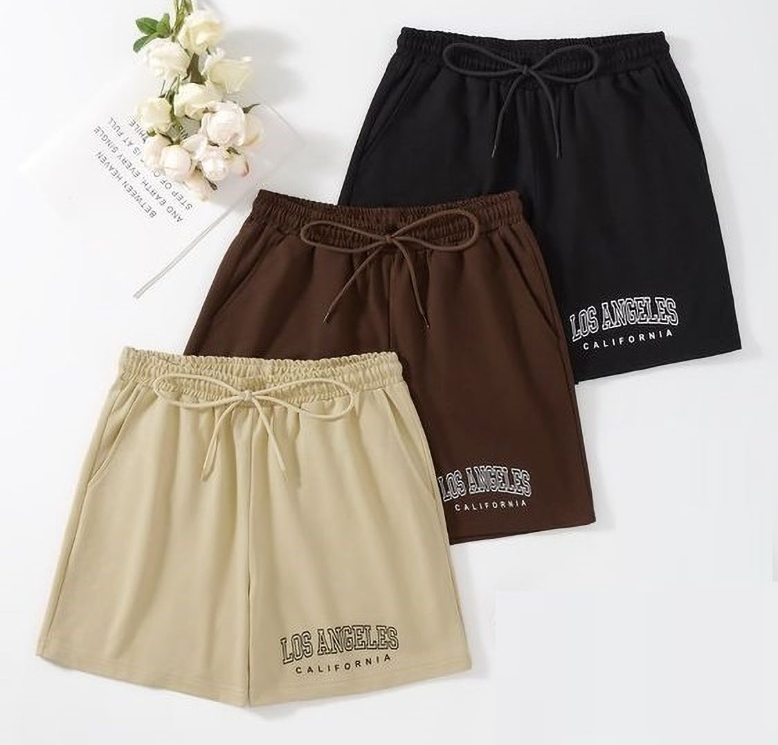 Pack of 3 Printed Women Multicolor Basic Shorts