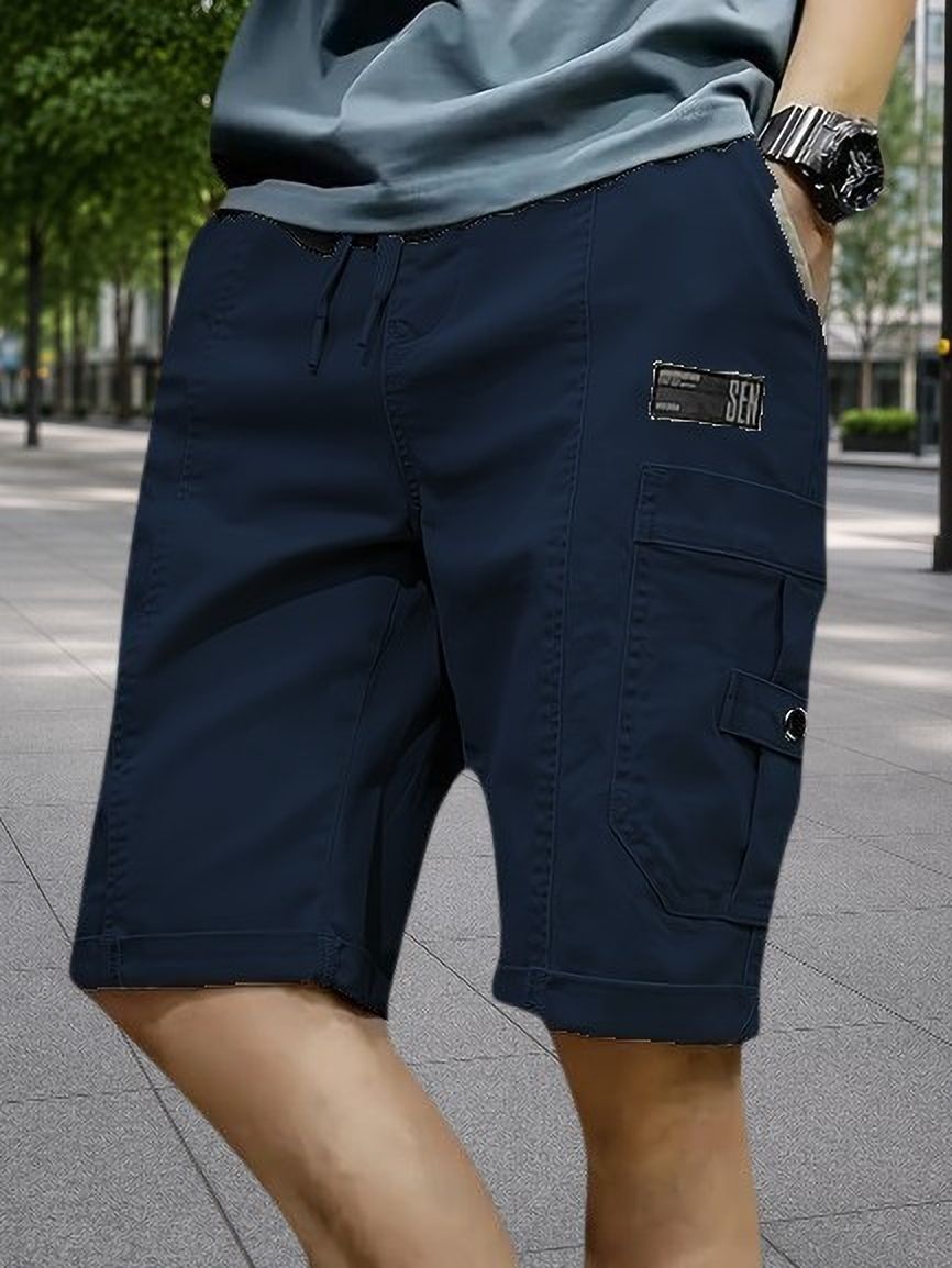 tyrell Solid Men Multicolor Cargo Shorts-picture-12