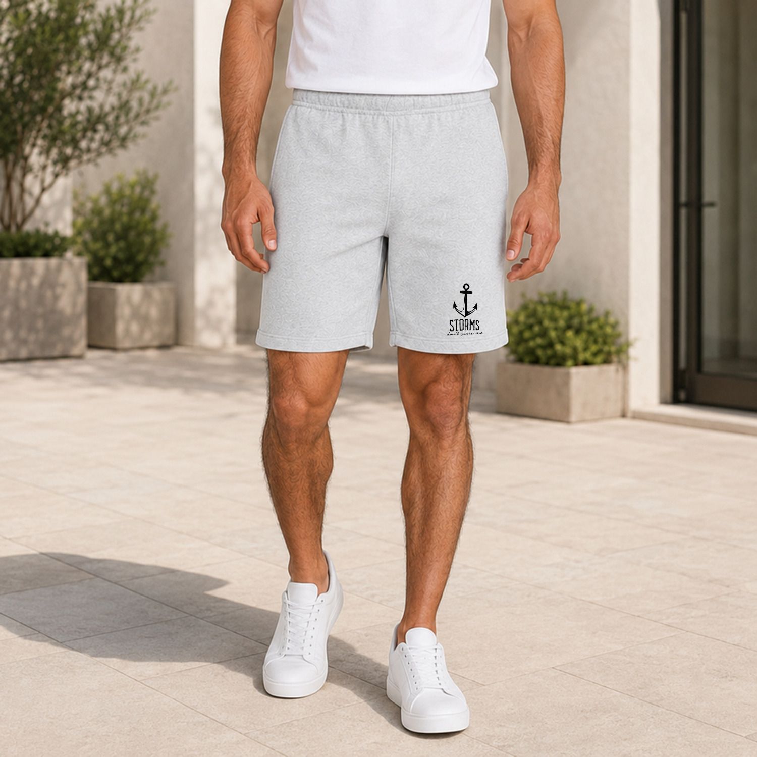global nomad Solid Men Grey Casual Shorts-picture-31