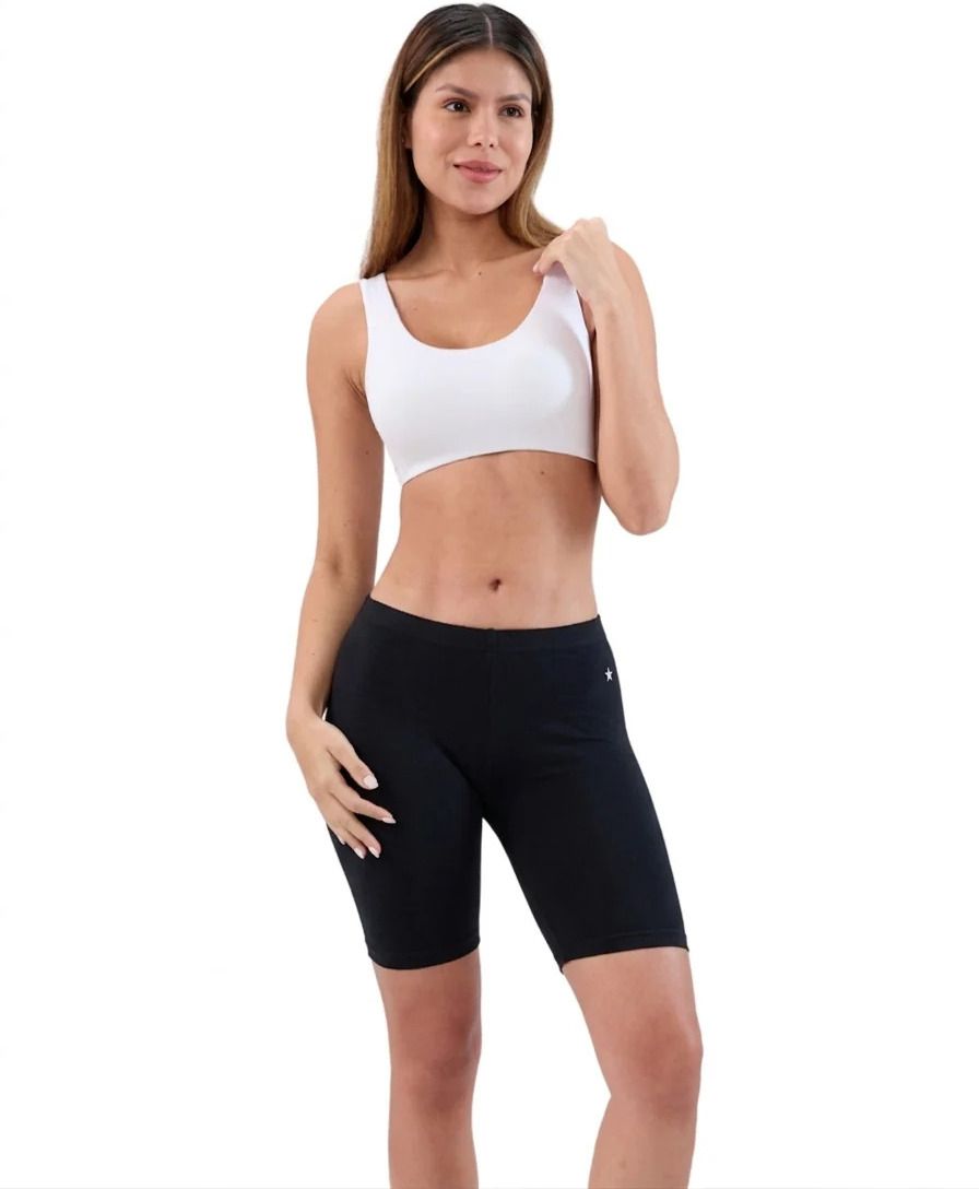 candyskin Solid Women Black Cycling Shorts, Sports Shorts-picture-34