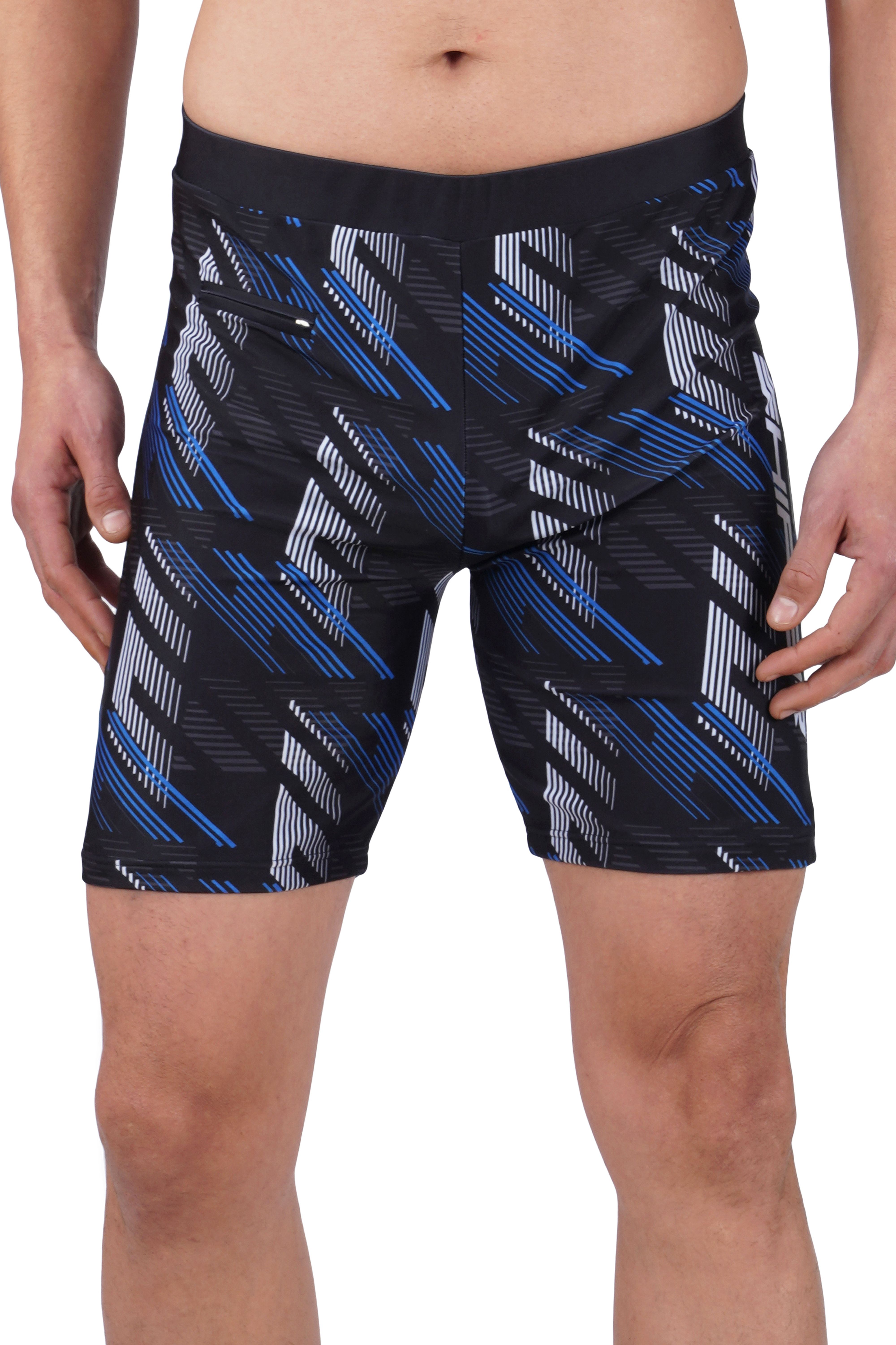 lebami Athletic Swim Jammers Quick Dry Compression Square Leg Brief Swimsuit For Men Printed Men Trunk Multicolor Swimsuit-picture-21