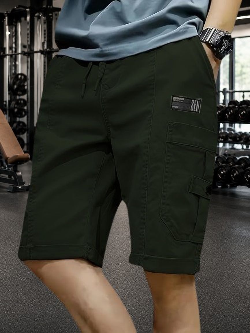 tyrell Solid Men Multicolor Cargo Shorts-picture-26