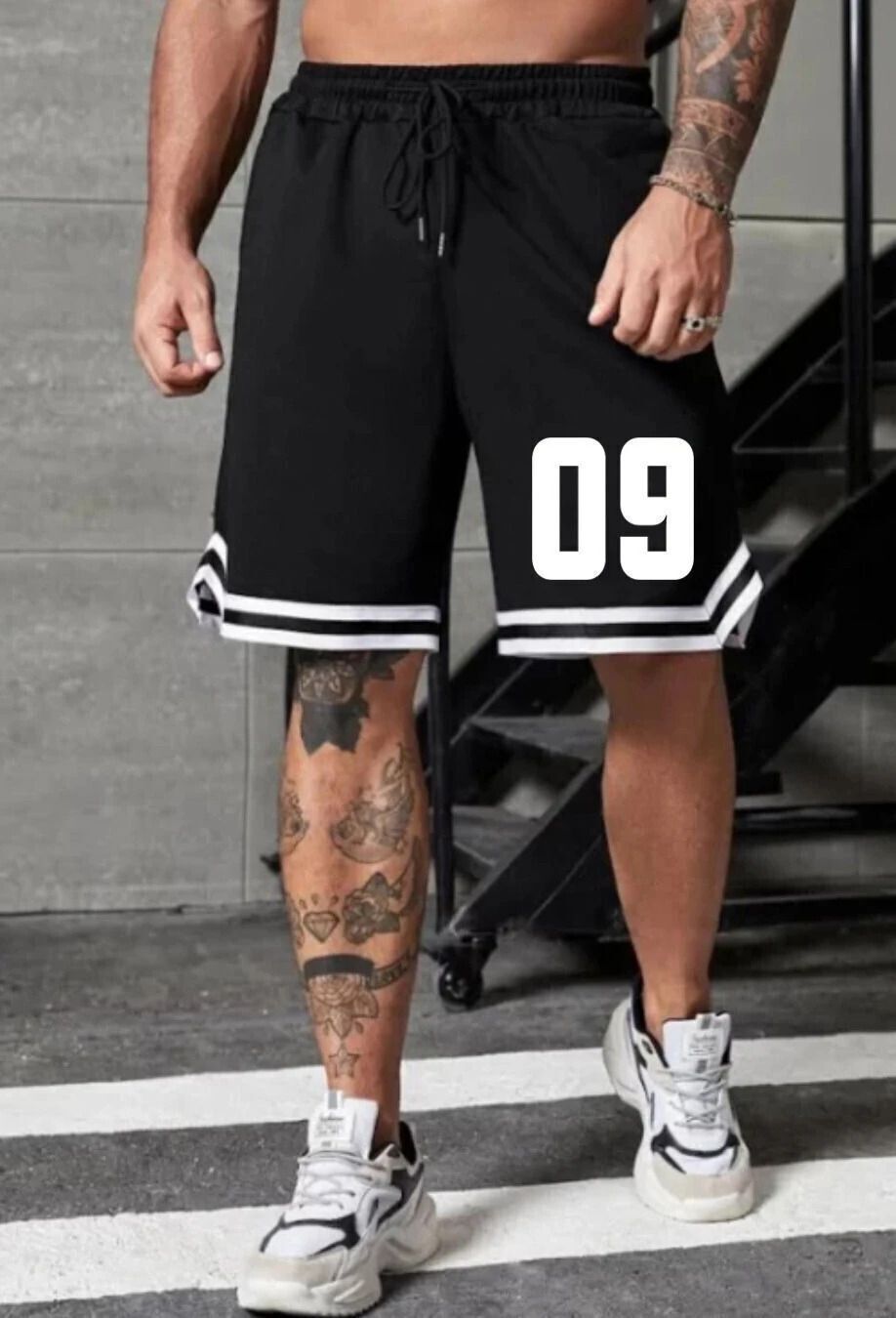 bellwit Printed Men Black Casual Shorts-picture-11