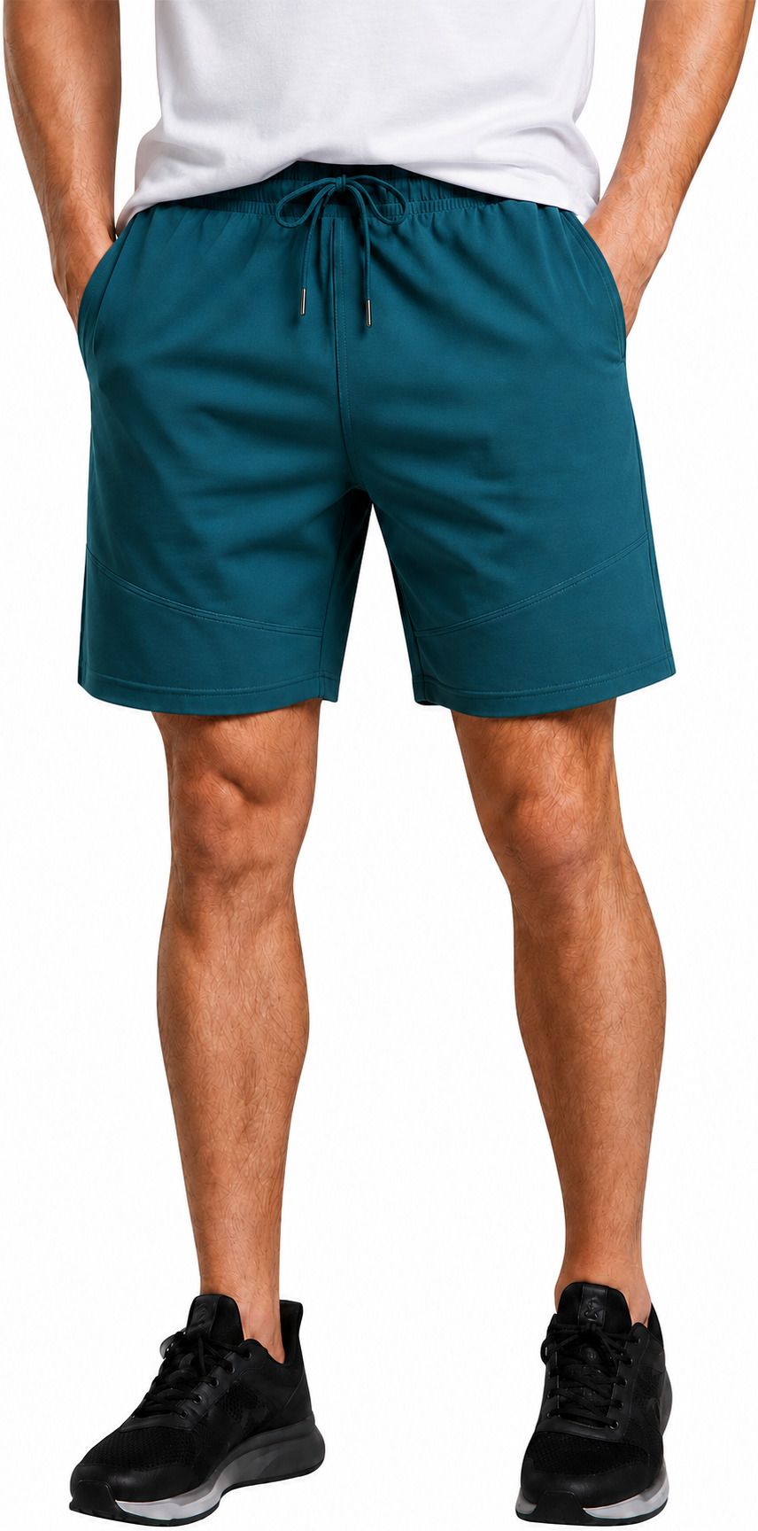raciouse Solid Men Blue Sports Shorts-picture-1