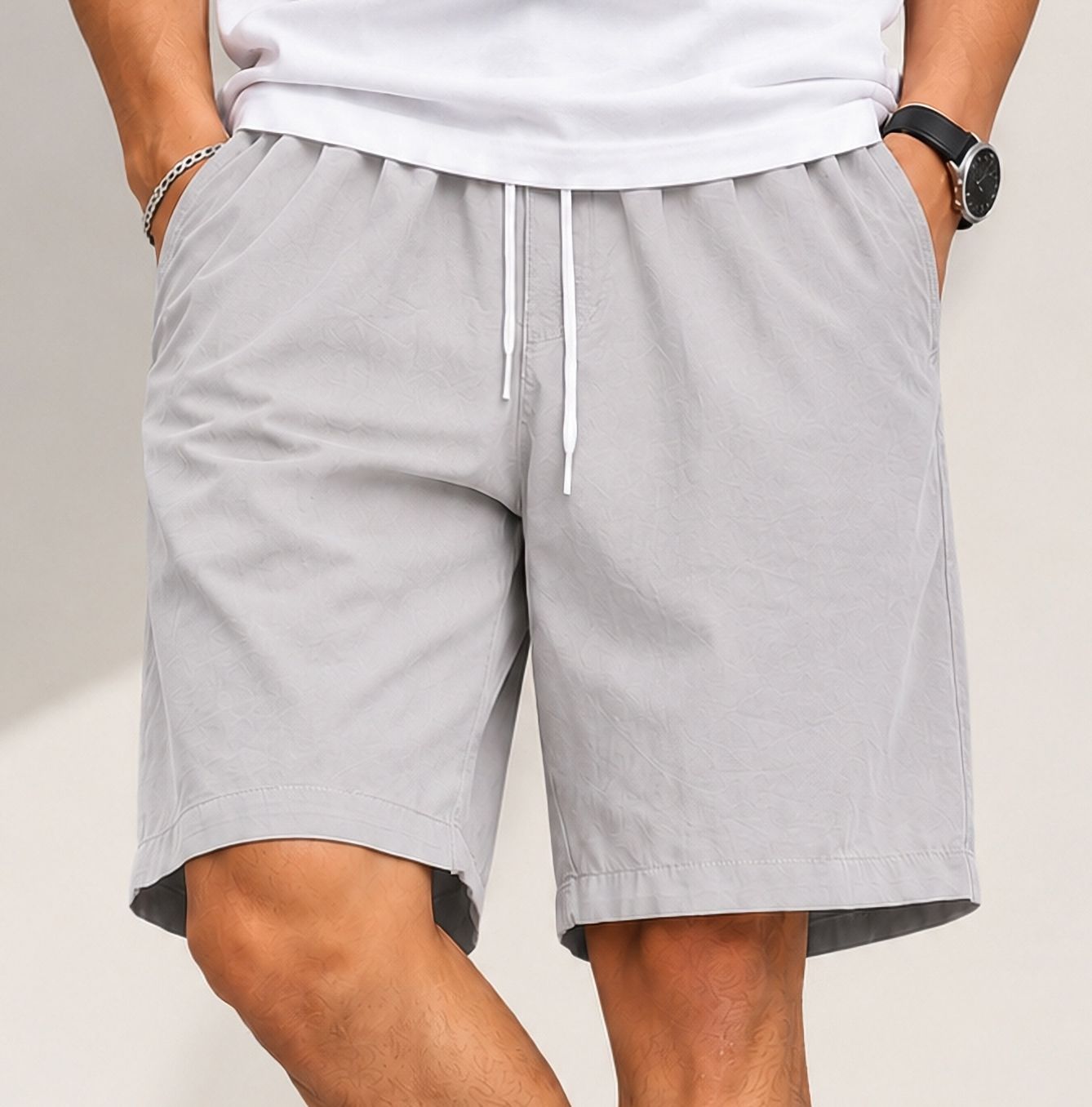 Solid Men Grey Boxer Shorts, Cargo Shorts, Casual Shorts, Night Shorts, Gym Shorts-image-28