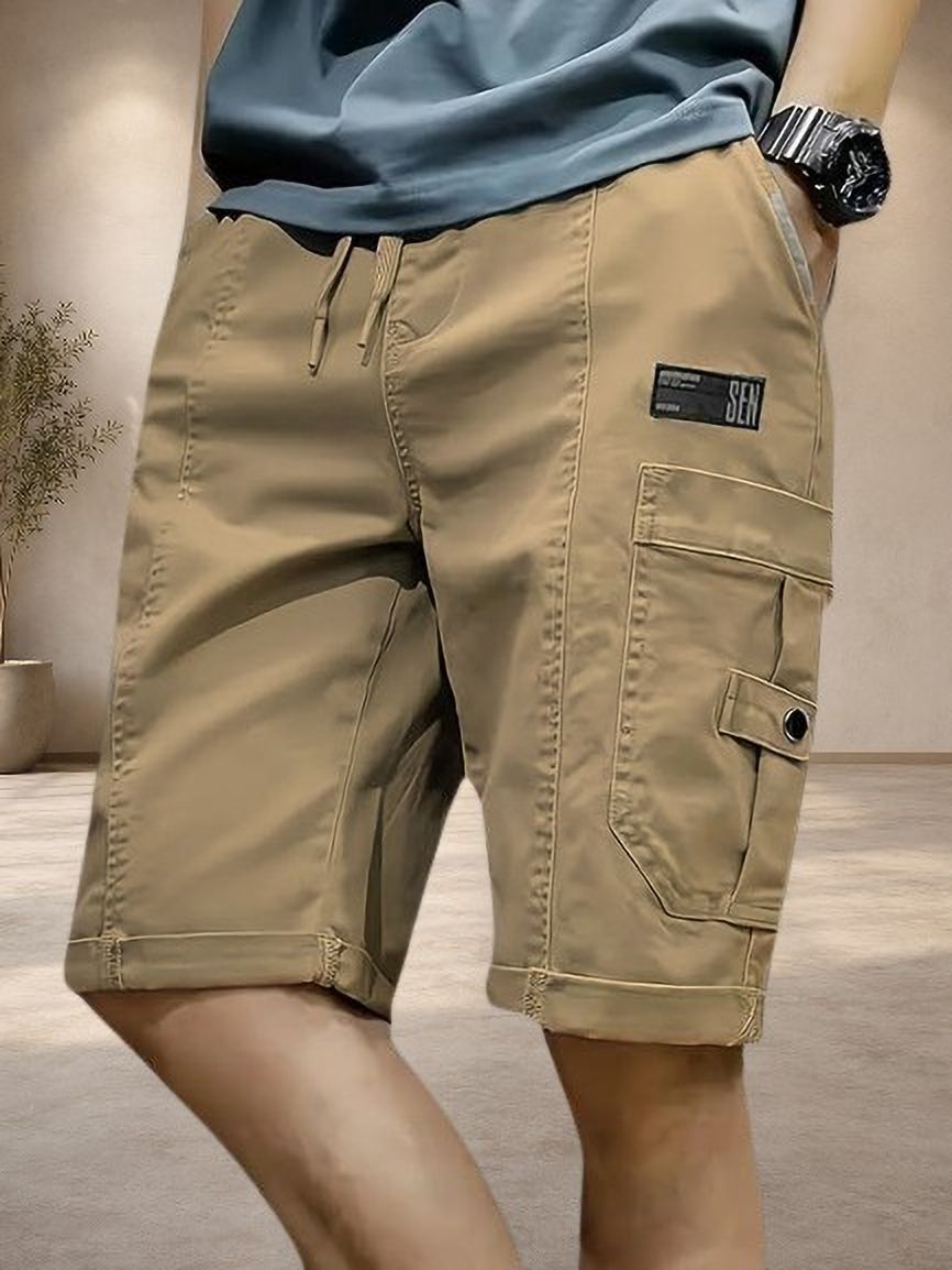 tyrell Solid Men Multicolor Cargo Shorts-picture-23