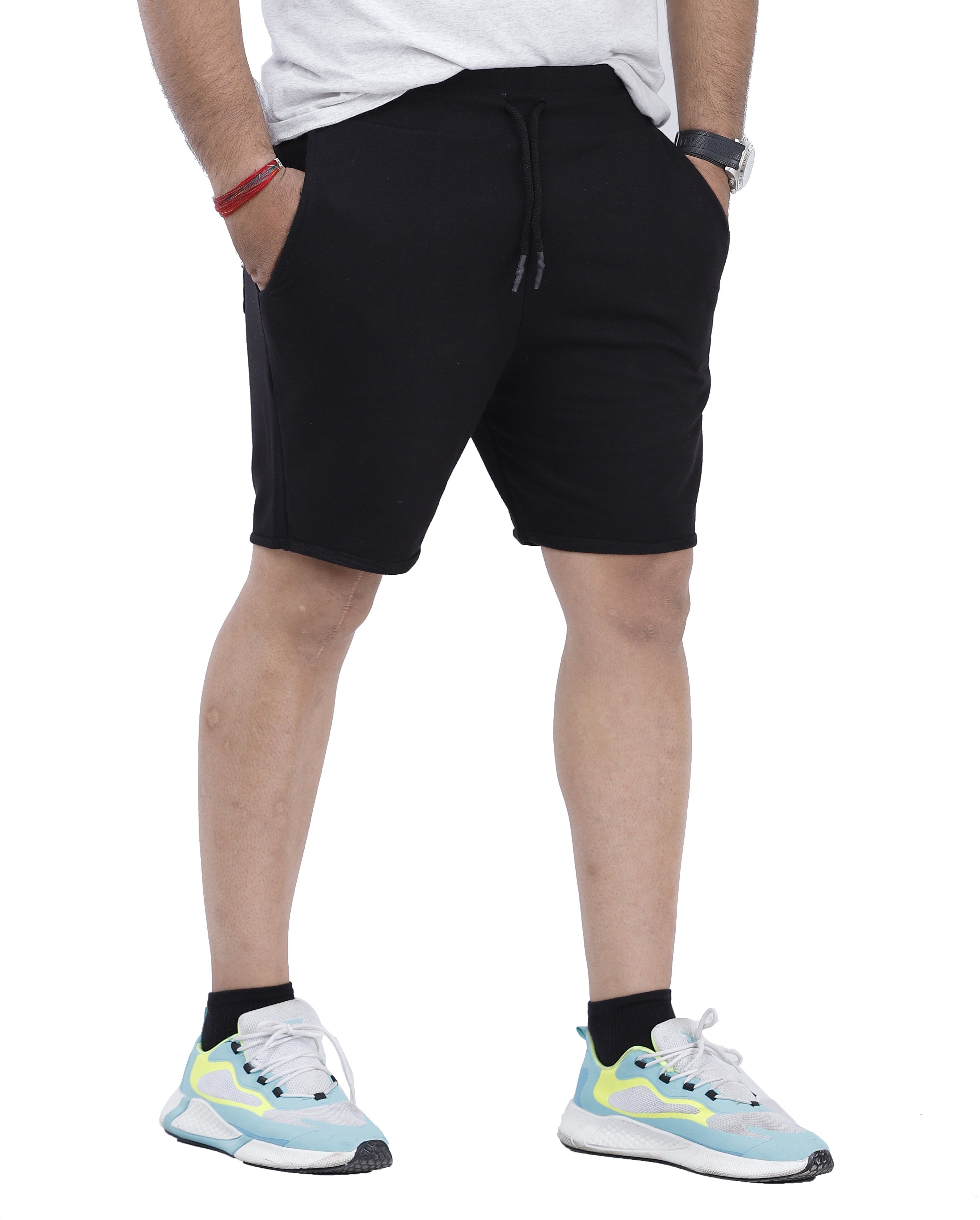 scrott fitness Solid Men Black Regular Shorts-picture-18