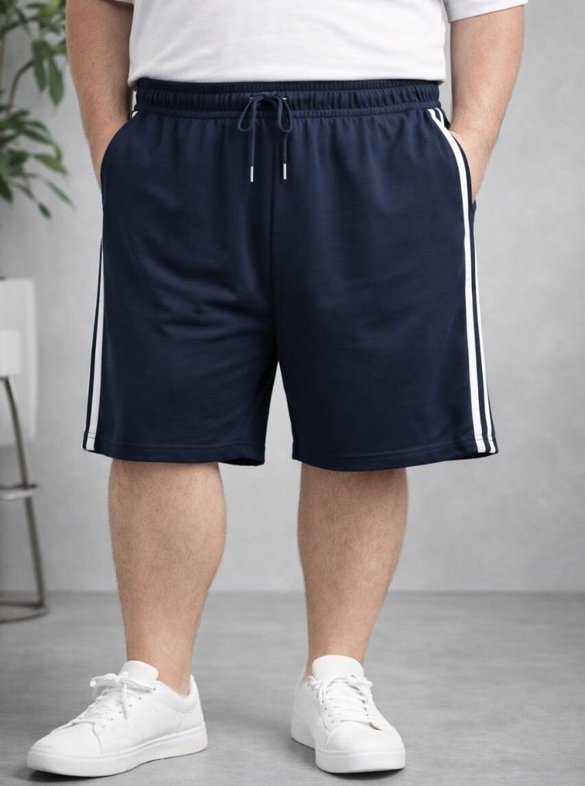 austivo Solid Men Dark Blue Regular Shorts-picture-33