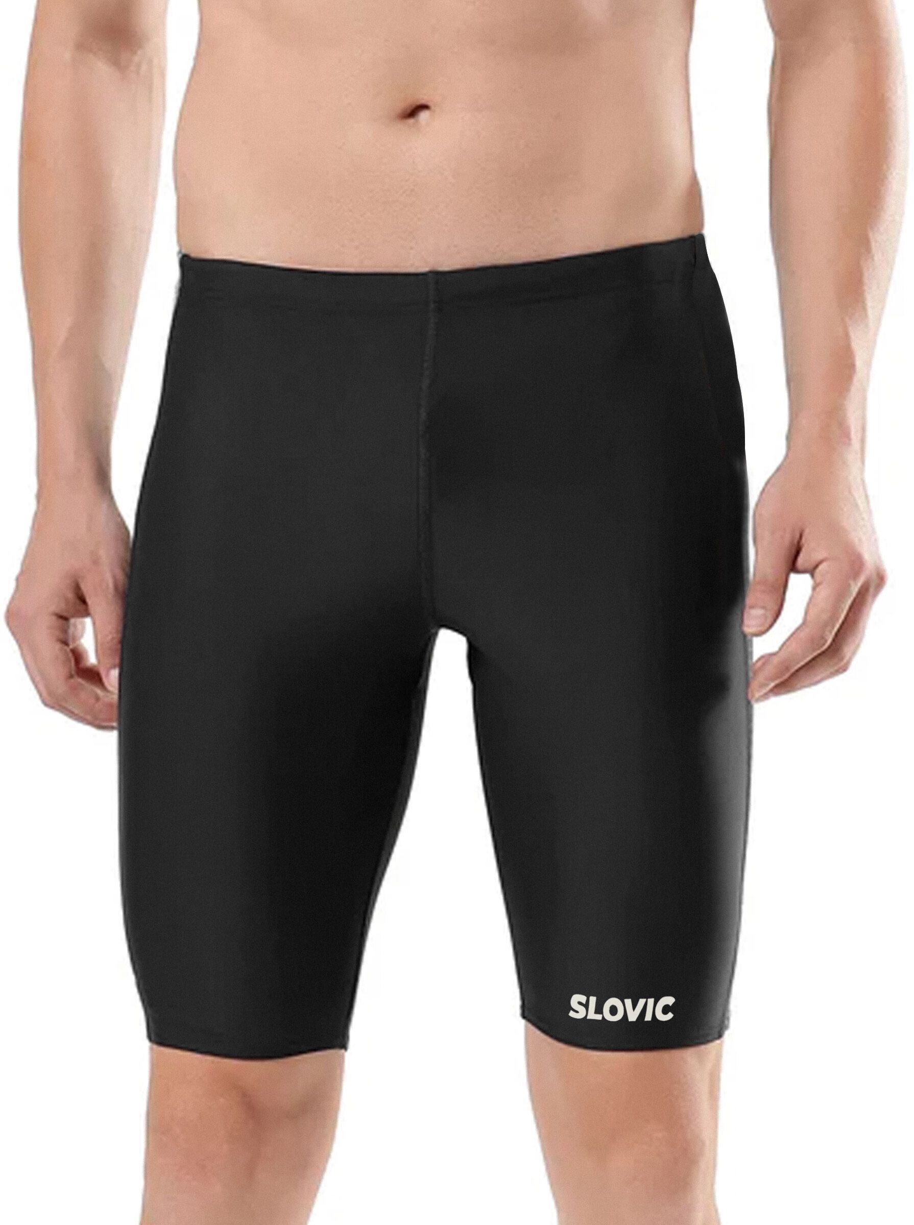 slovic Solid Men Black Swim Shorts-picture-15