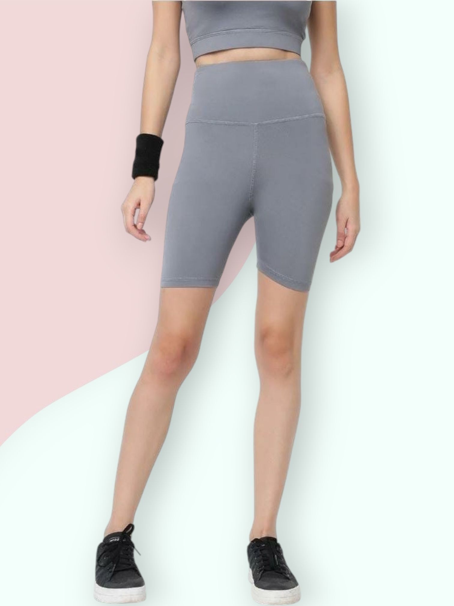 wearjukboxx Solid Women Grey Tights-picture-12