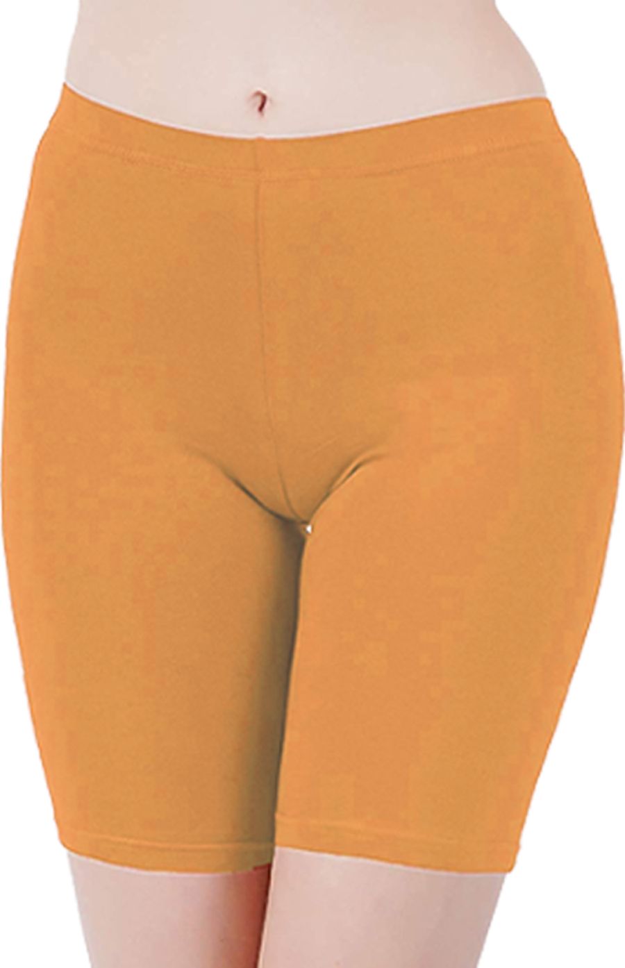 k m r Solid Women Orange Cycling Shorts-picture-15