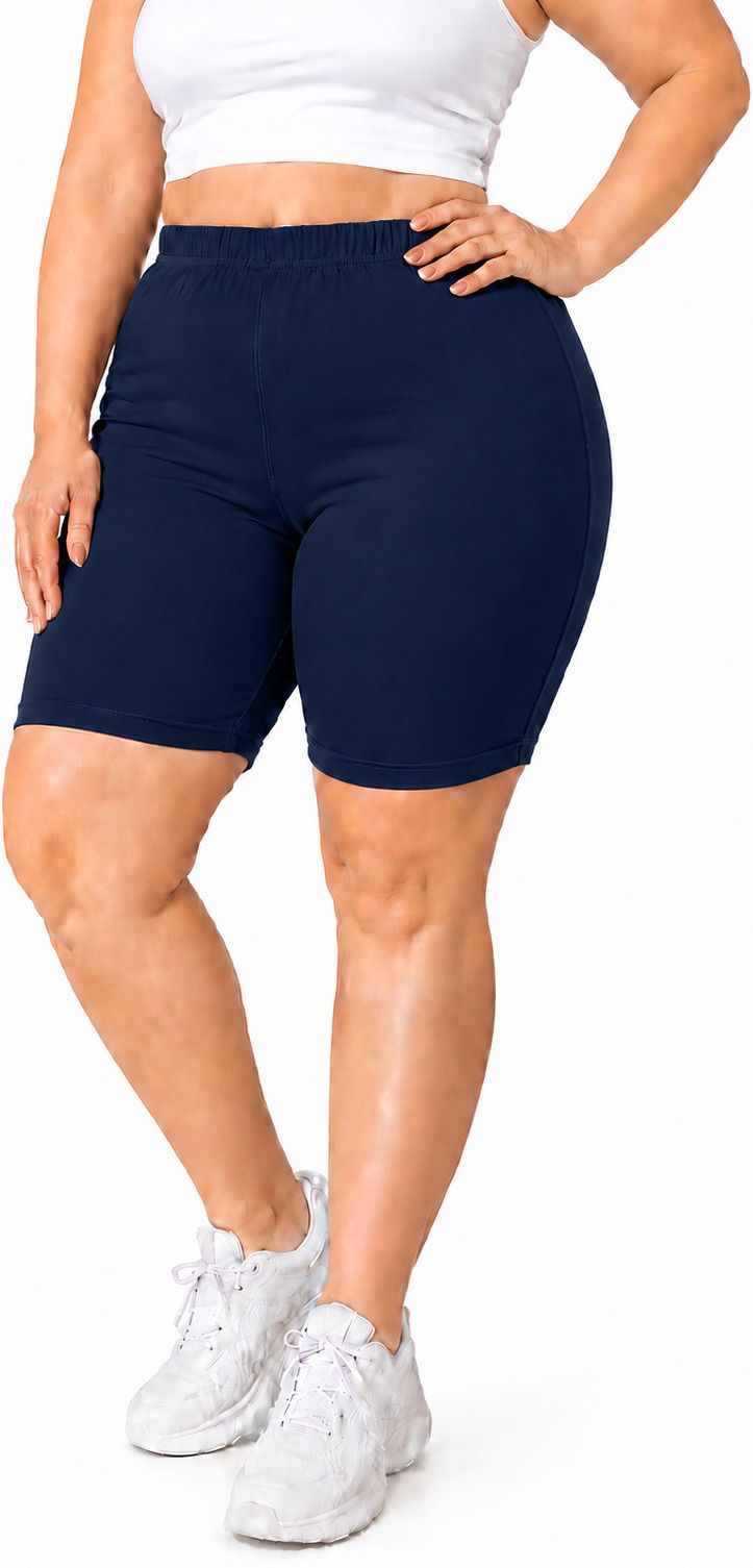 menena Solid Women Blue Regular Shorts-picture-7