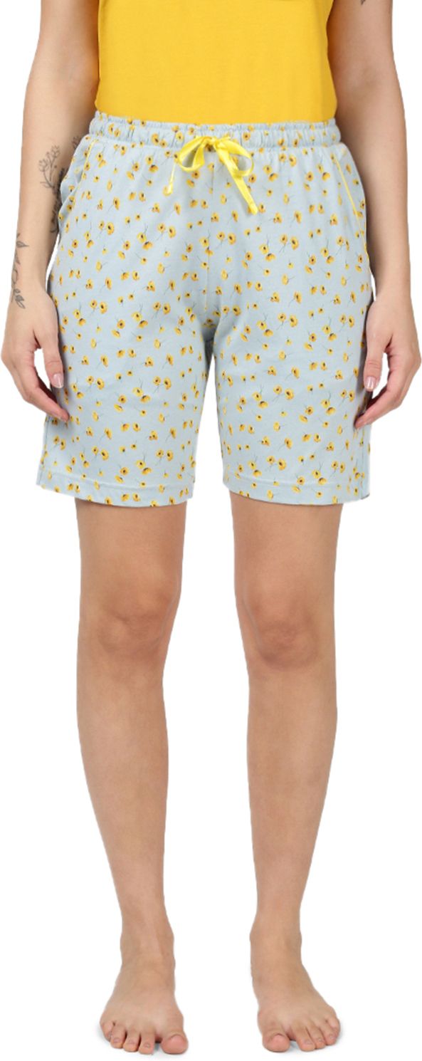 macrowoman w-series Printed Women Multicolor Basic Shorts-picture-13