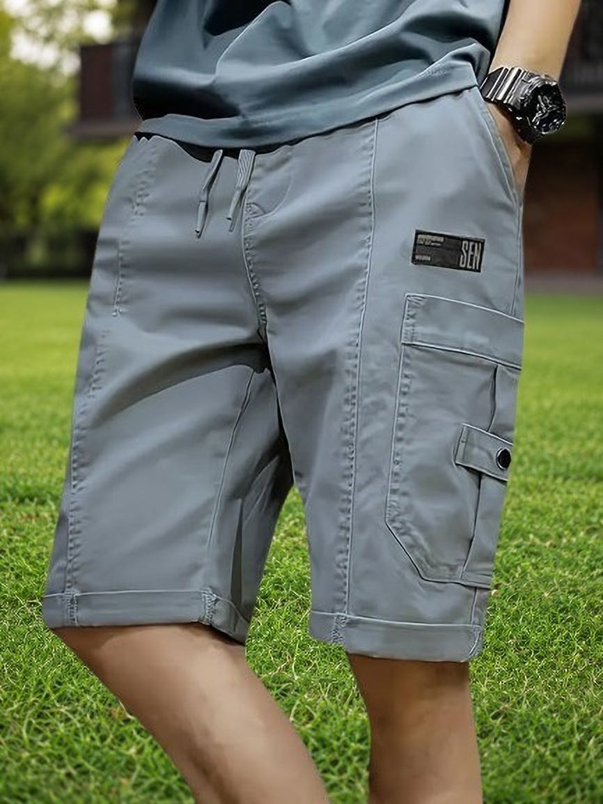 tyrell Solid Men Multicolor Cargo Shorts-picture-29