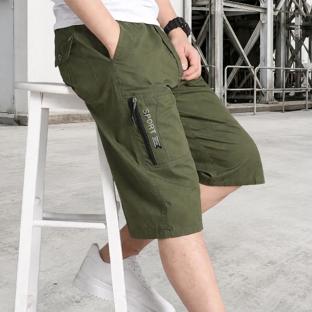 pitzz Printed Men Multicolor Cargo Shorts-picture-12