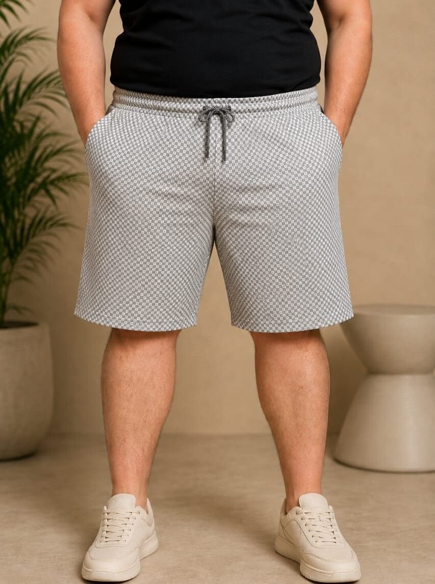 austivo Printed Men Grey Regular Shorts-picture-16