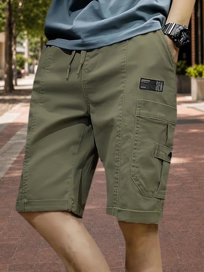 tyrell Solid Men Multicolor Cargo Shorts-picture-49