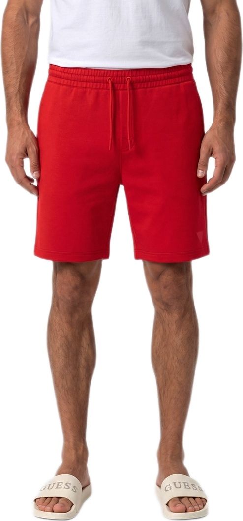 guess Solid Men Red Regular Shorts-picture-34