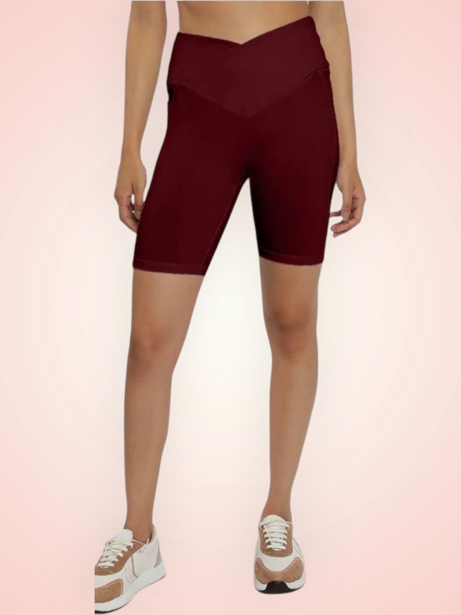 wearjukboxx Solid Women Maroon Tights-picture-28