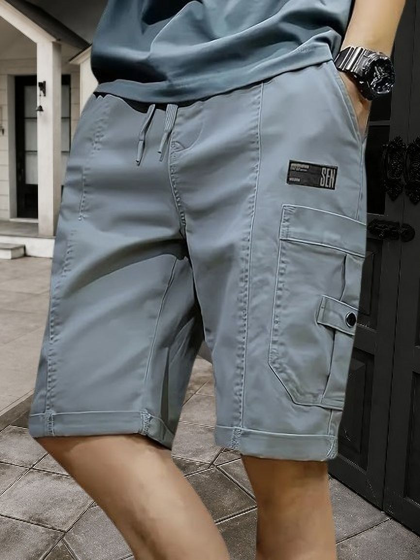 tyrell Solid Men Multicolor Cargo Shorts-picture-13