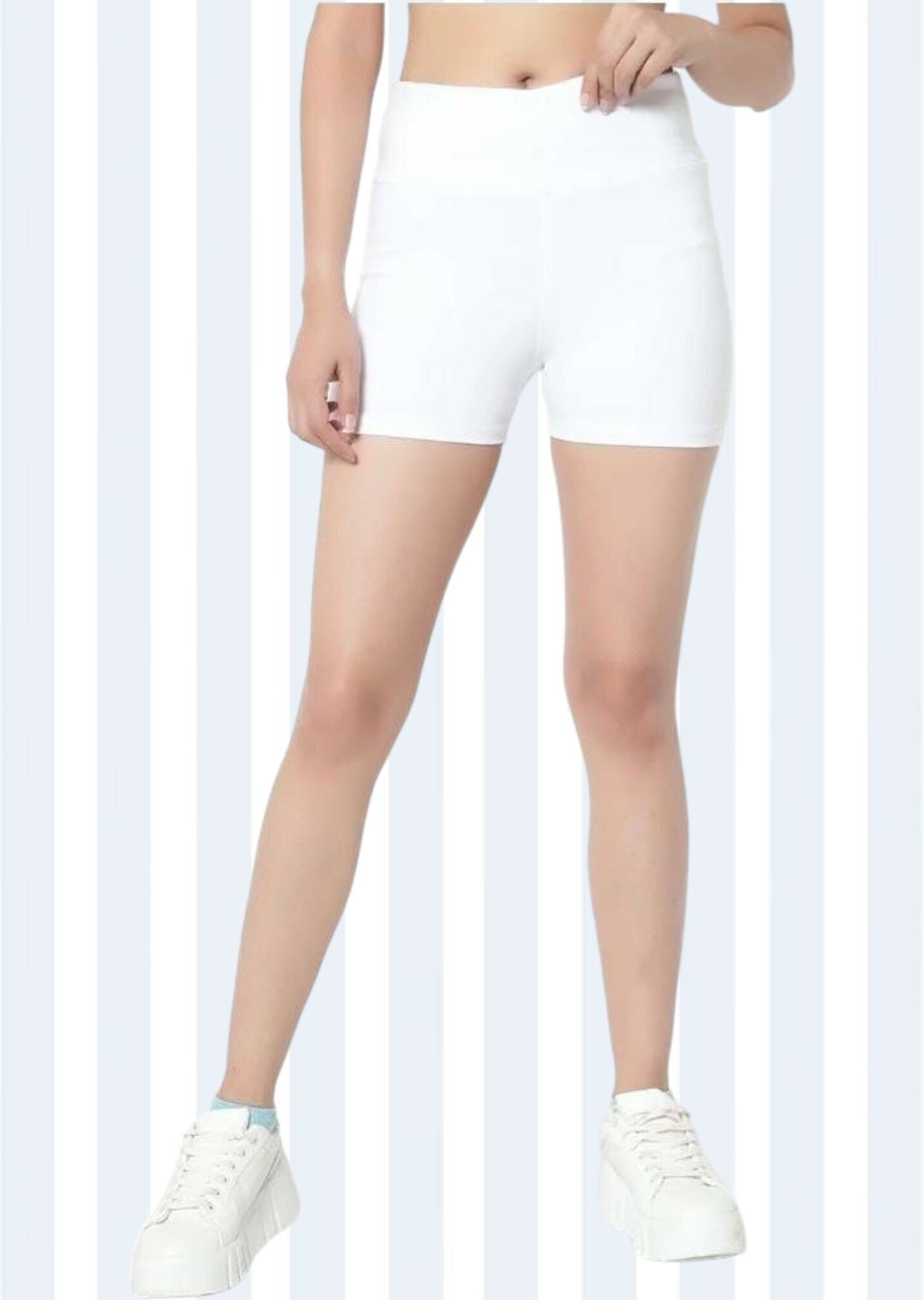 wearjukboxx Solid Women White Tights-picture-28