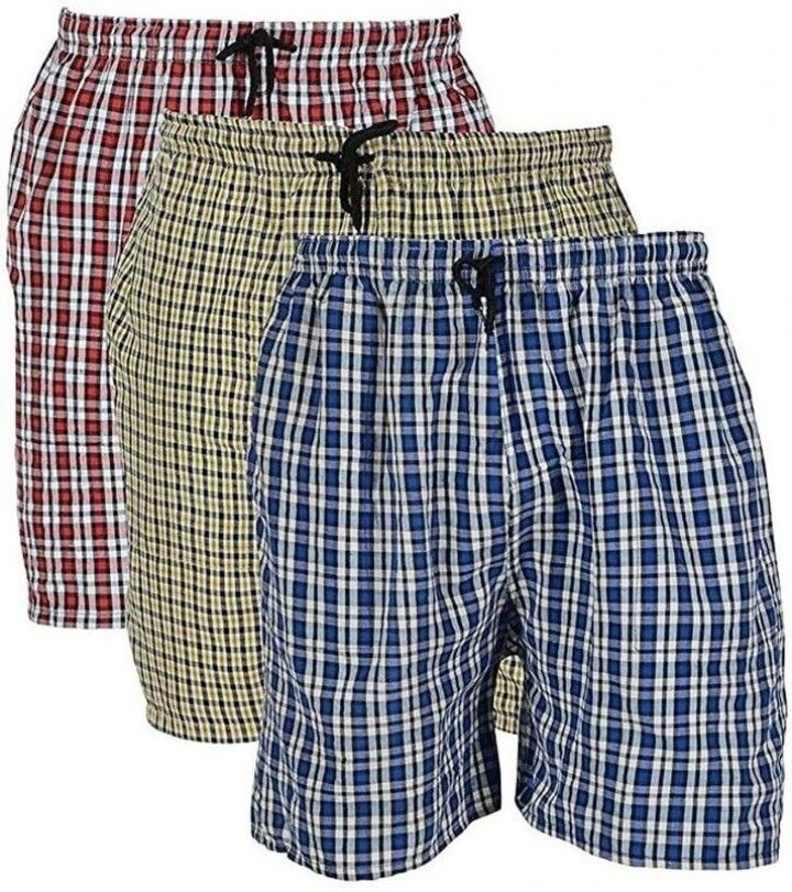massive enterprises Checkered Men Multicolor Boxer Shorts-picture-40