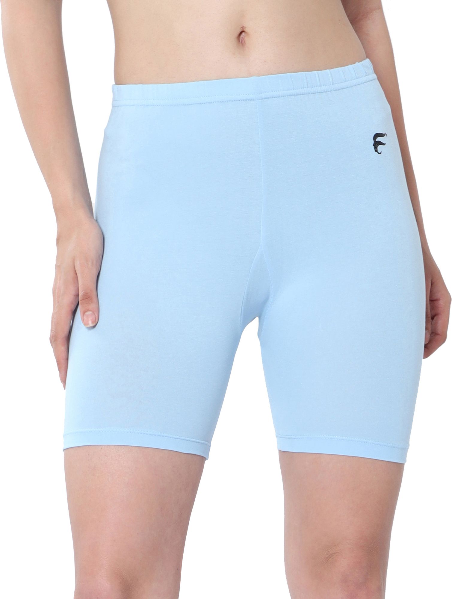 envie Solid Women Blue Cycling Shorts-picture-23