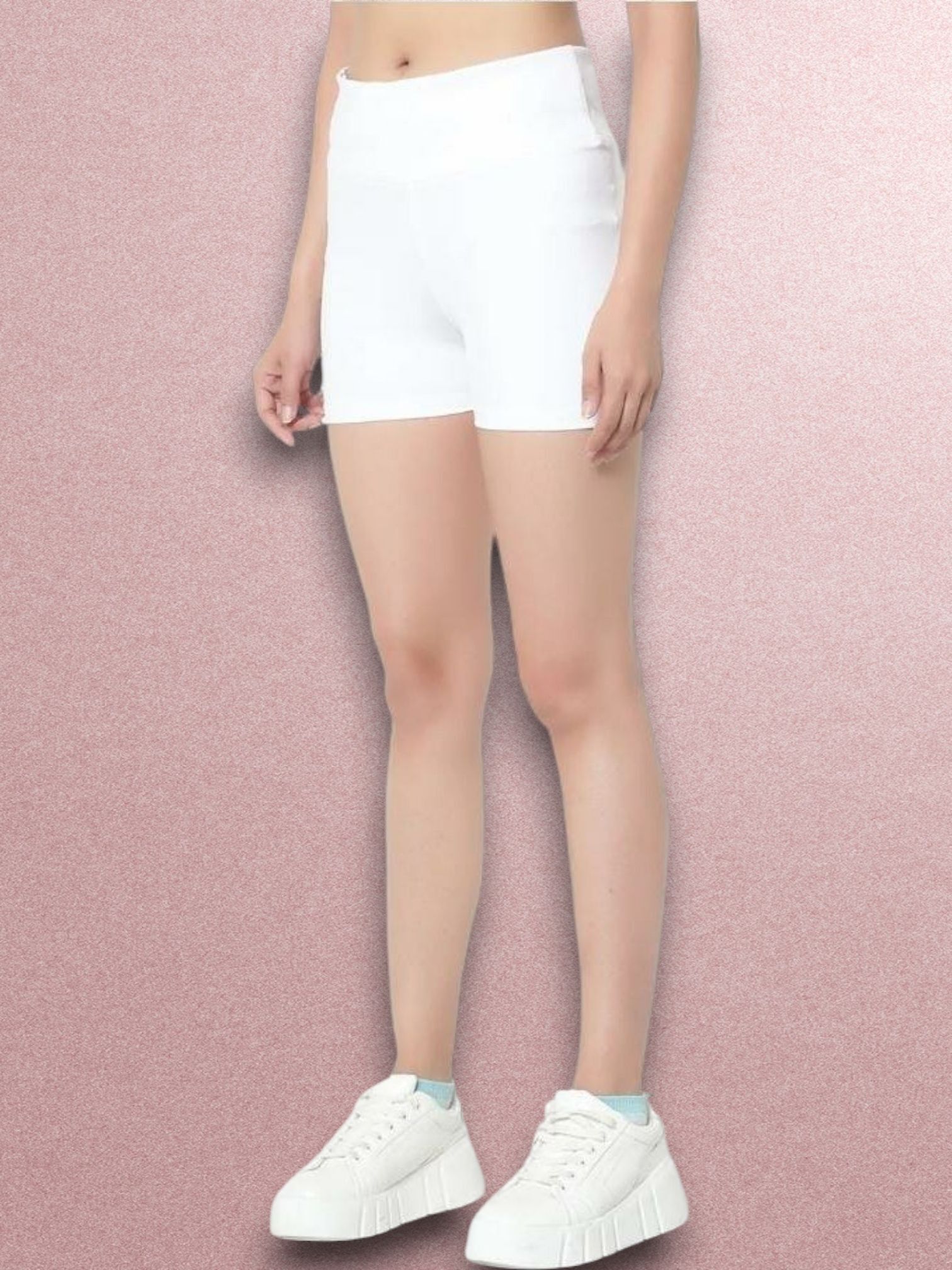wearjukboxx Solid Women White Tights-picture-10