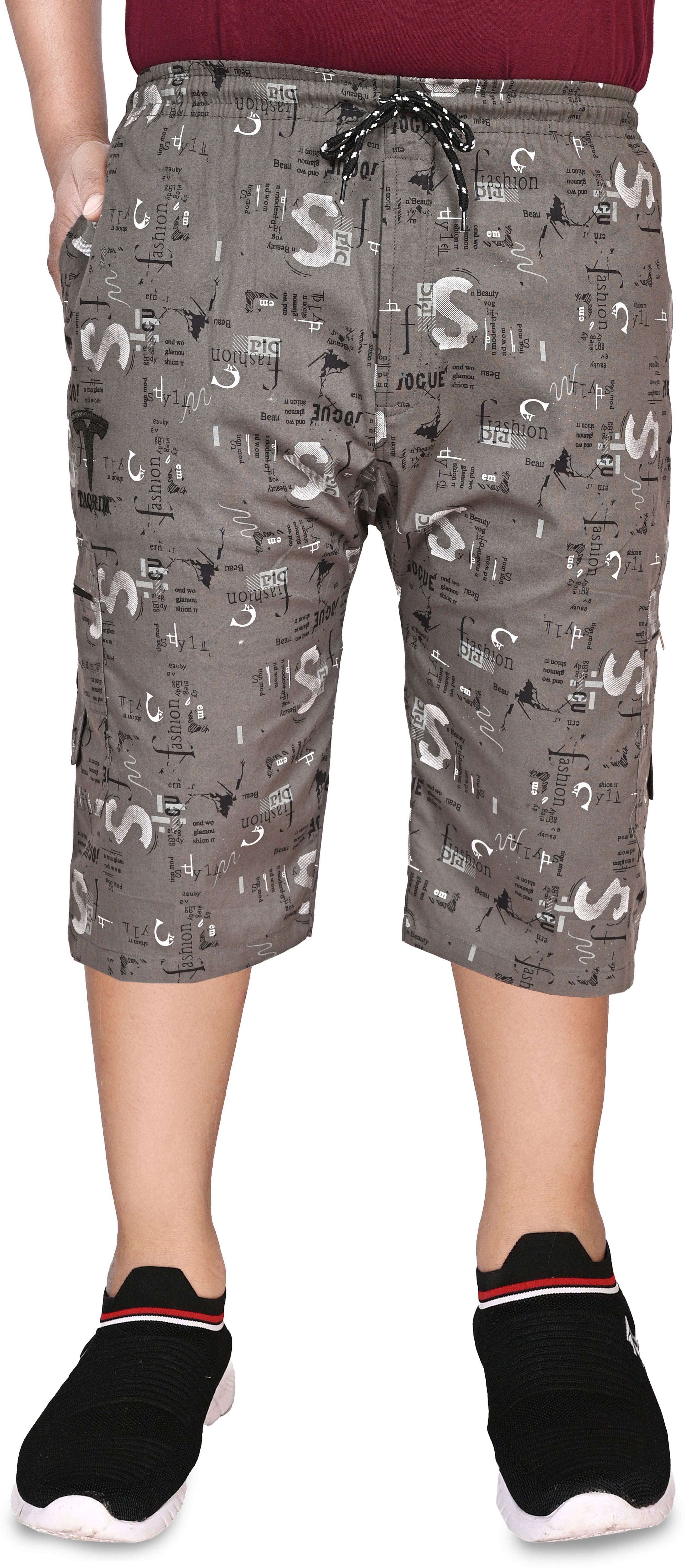 afraa collection Printed Men Three Fourths-picture-17