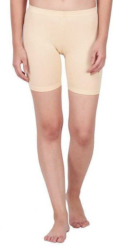 the klowt co Solid Women Beige Cycling Shorts-picture-22
