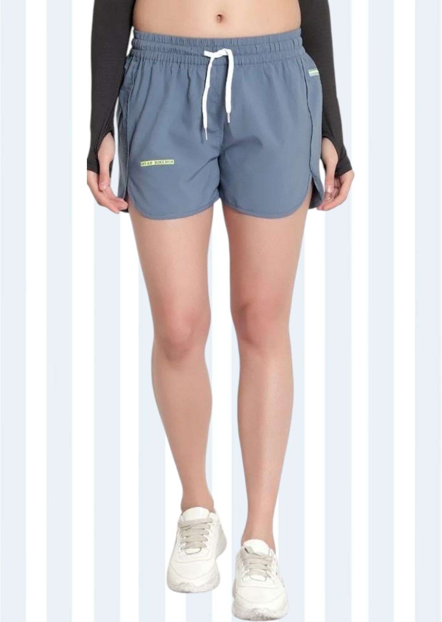 wearjukboxx Solid Women Grey Tights-picture-49