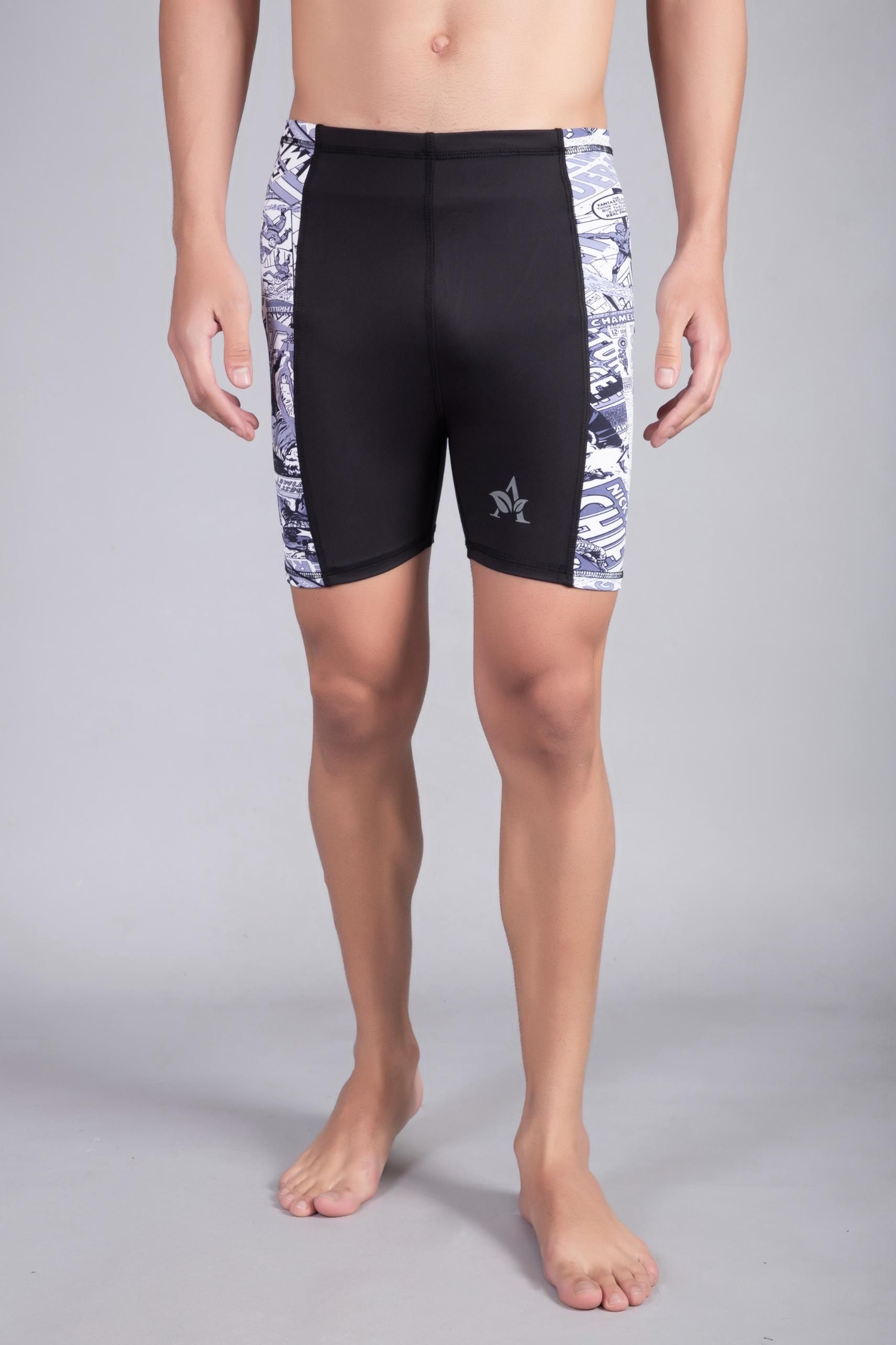 ckarfe Swimming Shorts Men Printed Men Swim Bottom Multicolor Swimsuit-picture-42