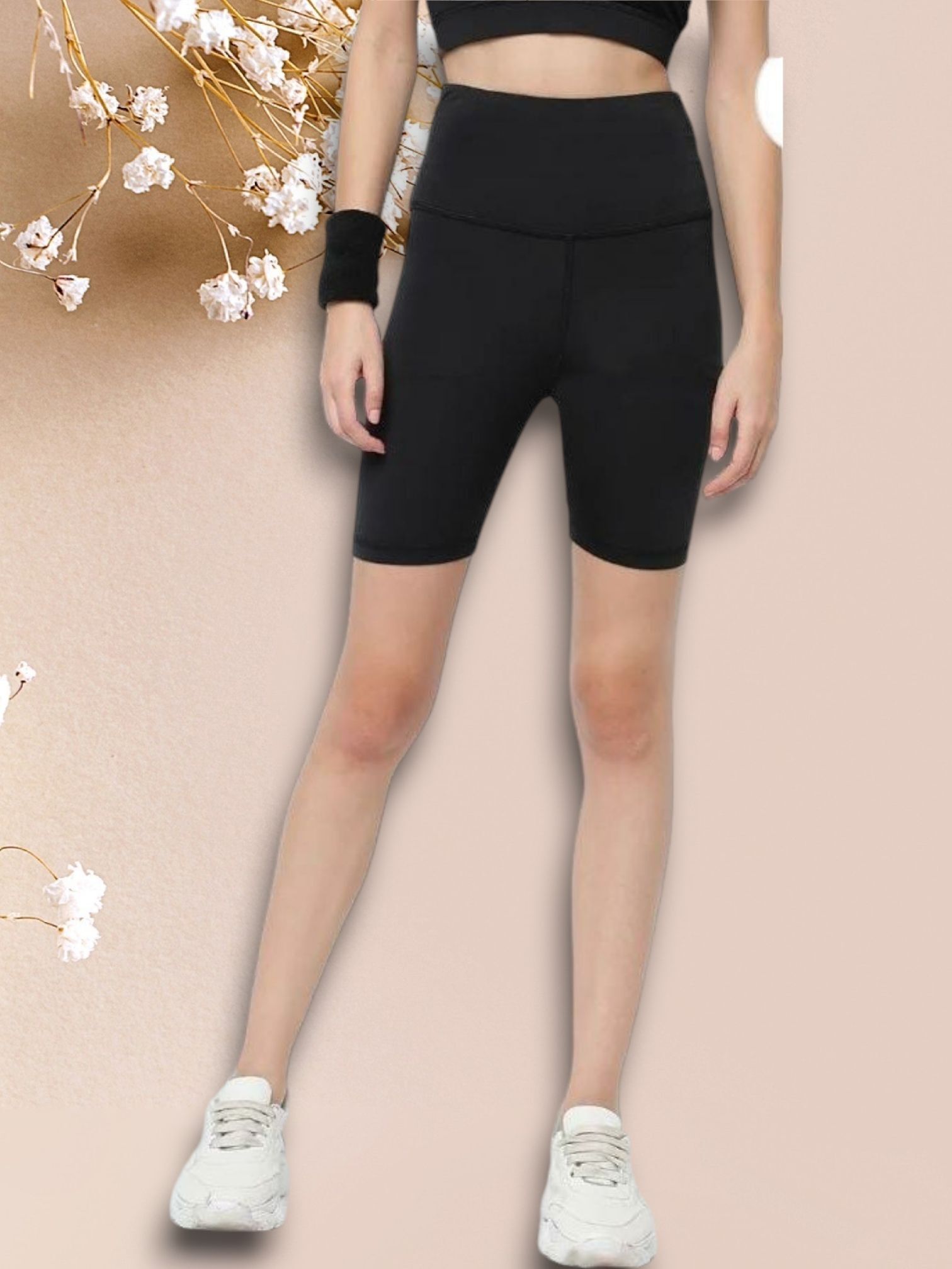 wearjukboxx Solid Women Black Tights-picture-34
