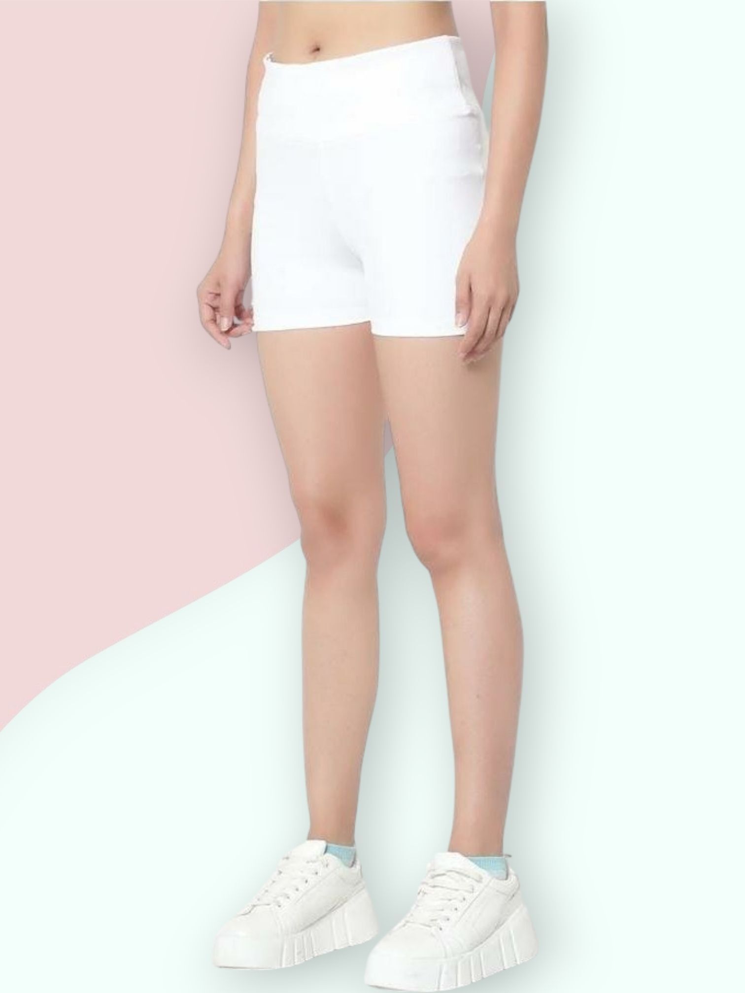 wearjukboxx Solid Women White Tights-picture-29