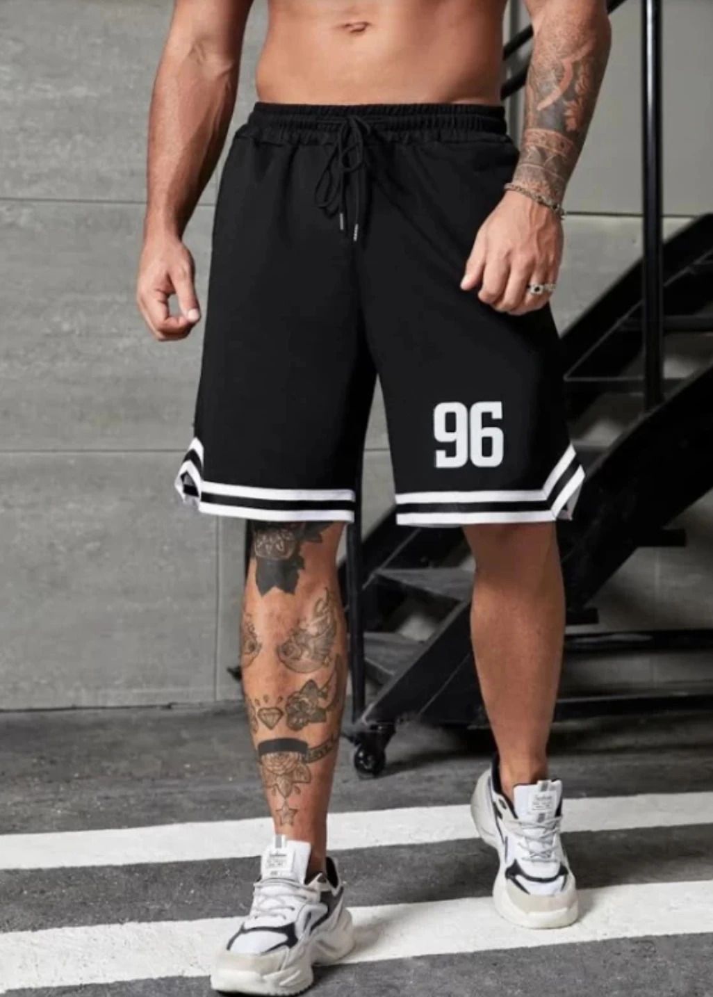 bellwit Solid Men Black Sports Shorts-picture-16