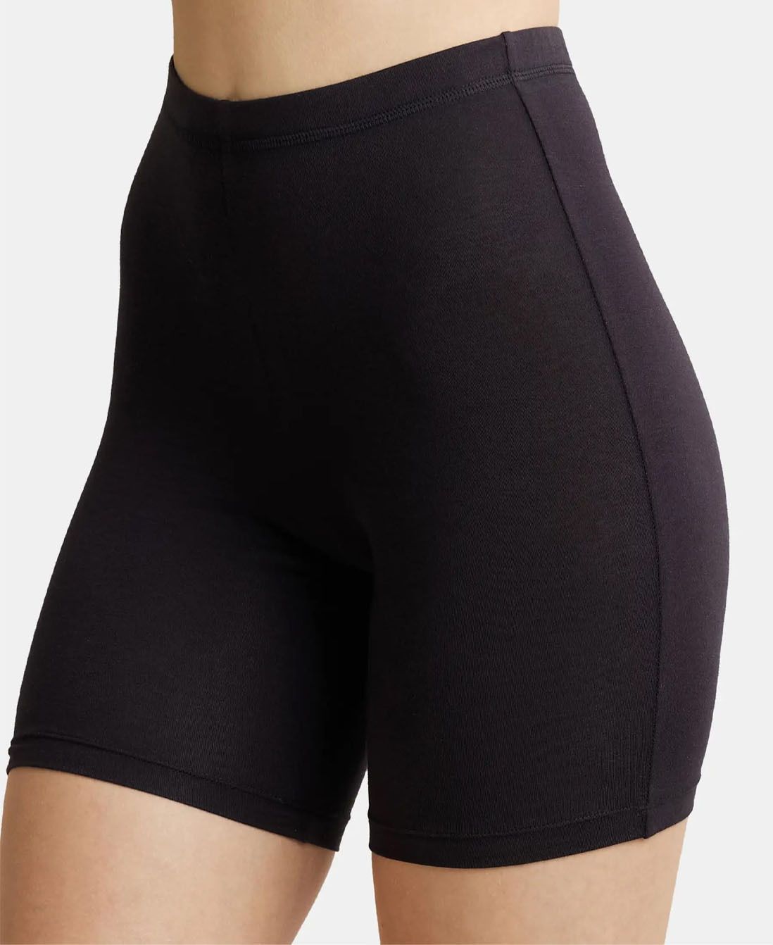 faeepy Solid Women Black Cycling Shorts-picture-16