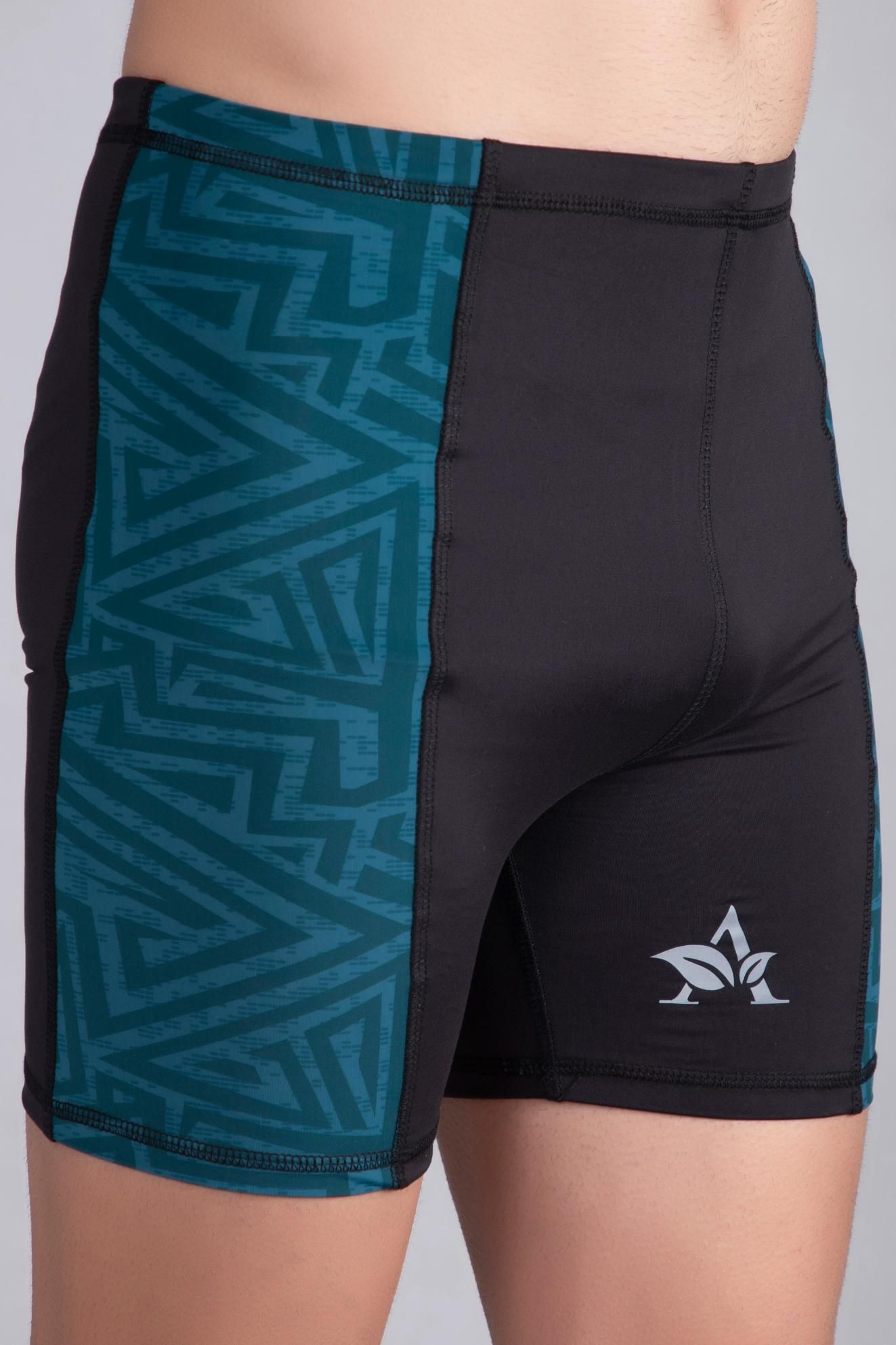 Swim shorts Graphic Print Men Swim Bottom Multicolor Swimsuit-image-7