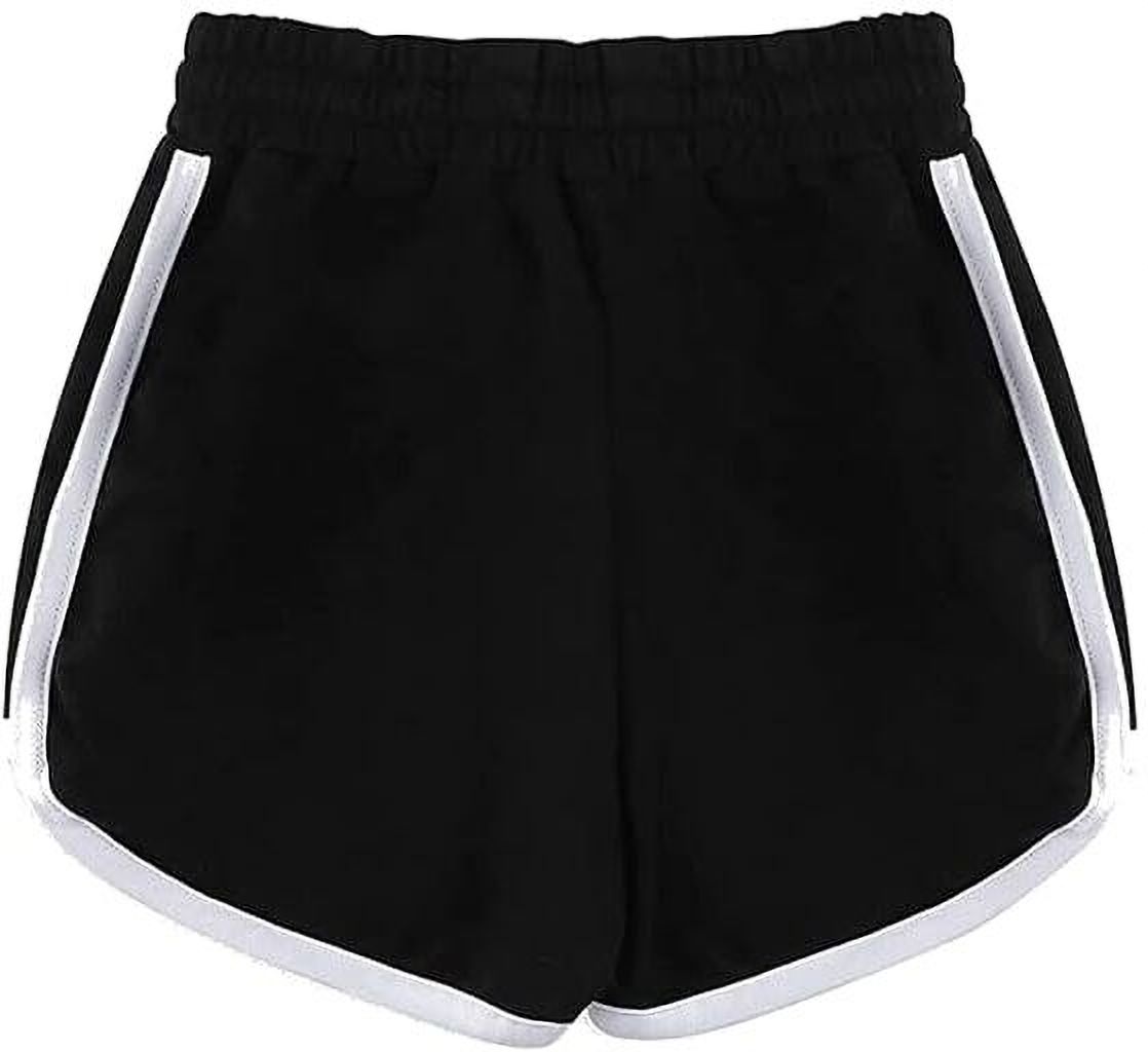 posh patola Solid Women Black Sports Shorts-picture-11