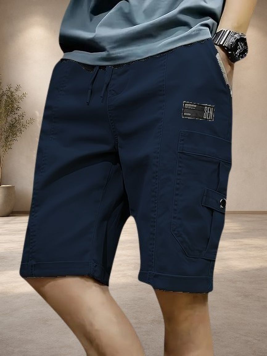 tyrell Solid Men Multicolor Cargo Shorts-picture-13